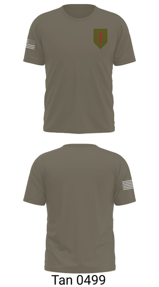 Short Sleeve Performance Shirt, 1st Infantry Division, Army, Teamtime, Team time, sublimation, custom sports apparel, team uniforms, spirit wear, spiritwear, sports uniforms, custom shirts, team store, custom team store, fundraiser sports, apparel fundraiser