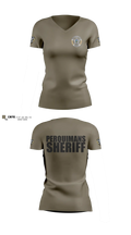 Perquimans County Sheriff's Office Women's Short Sleeve V-neck Shirt - 5