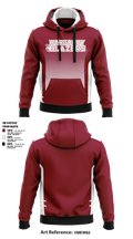 Burgundy Blazers Hoodie - 1