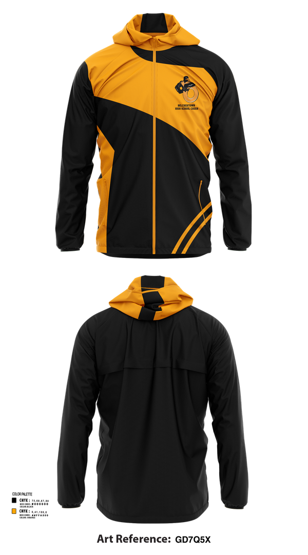 Windbreaker, Belchertown High School Cheer, Cheer, Teamtime, Team time, sublimation, custom sports apparel, team uniforms, spirit wear, spiritwear, sports uniforms, custom shirts, team store, custom team store, fundraiser sports, apparel fundraiser