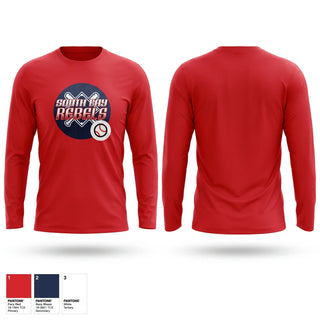 Long Sleeve Performance Shirt, South Bay Rebels, Baseball, Teamtime, Team time, sublimation, custom sports apparel, team uniforms, spirit wear, spiritwear, sports uniforms, custom shirts, team store, custom team store, fundraiser sports, apparel fundraiser