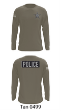 Round Lake Park Police Department 64206362 Long Sleeve Performance Shirt - 4