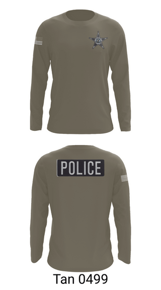 Long Sleeve Performance Shirt, Round Lake Park Police Department, Police, Teamtime, Team time, sublimation, custom sports apparel, team uniforms, spirit wear, spiritwear, sports uniforms, custom shirts, team store, custom team store, fundraiser sports, apparel fundraiser