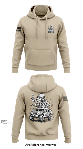 Hoodie, 278th JMTG-U Mayors Cell Mech., , Teamtime, Team time, sublimation, custom sports apparel, team uniforms, spirit wear, spiritwear, sports uniforms, custom shirts, team store, custom team store, fundraiser sports, apparel fundraiser