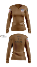 336 Air Refueling Sq 21229129 Women's Long Sleeve V-neck Shirt - 21