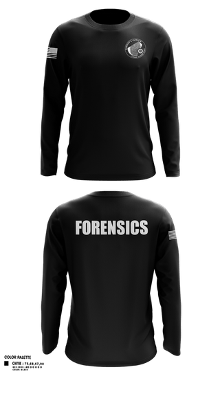 Long Sleeve Performance Shirt, Crime Scene UnitCrime Scene Unit, Police, Teamtime, Team time, sublimation, custom sports apparel, team uniforms, spirit wear, spiritwear, sports uniforms, custom shirts, team store, custom team store, fundraiser sports, apparel fundraiser