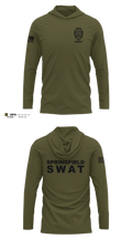 Springfield Ohio SWAT Long Sleeve Hooded Sun Shirt - 6