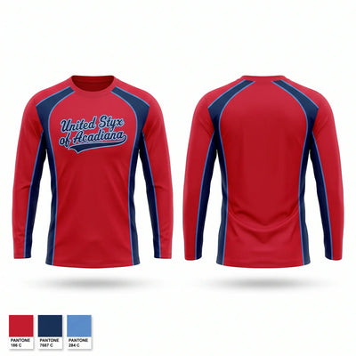 United Styx of Acadiana Long Sleeve Performance Shirt - 1