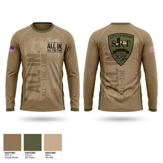 Long Sleeve Performance Shirt, Pharr SRT, Police, Teamtime, Team time, sublimation, custom sports apparel, team uniforms, spirit wear, spiritwear, sports uniforms, custom shirts, team store, custom team store, fundraiser sports, apparel fundraiser