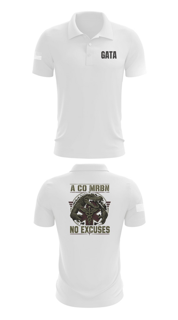 Short Sleeve Performance Polo, MRBN -A Co, Army, Teamtime, Team time, sublimation, custom sports apparel, team uniforms, spirit wear, spiritwear, sports uniforms, custom shirts, team store, custom team store, fundraiser sports, apparel fundraiser