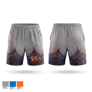 Athletic Shorts With Pockets, VooDoo RESCUE, Fire Department, Teamtime, Team time, sublimation, custom sports apparel, team uniforms, spirit wear, spiritwear, sports uniforms, custom shirts, team store, custom team store, fundraiser sports, apparel fundraiser