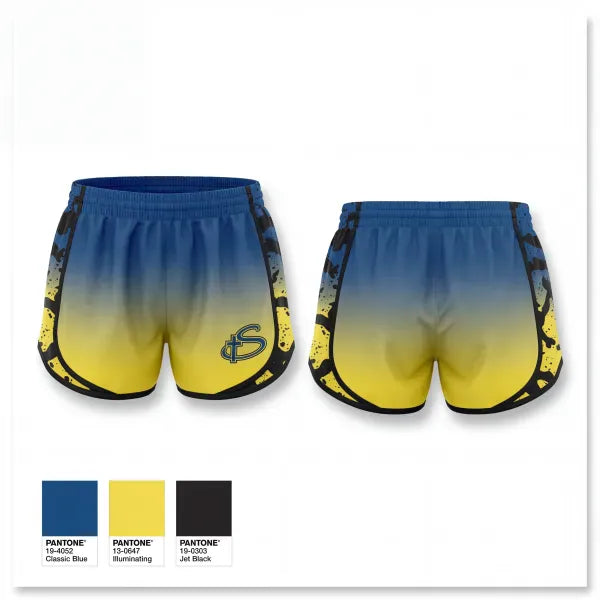 Womens Shorts, Schlarman Academy High School Track & Field, Track & Field, Teamtime, Team time, sublimation, custom sports apparel, team uniforms, spirit wear, spiritwear, sports uniforms, custom shirts, team store, custom team store, fundraiser sports, apparel fundraiser