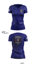 Morgantown Police Department 83325246 Women's Short Sleeve V-neck Shirt - 101