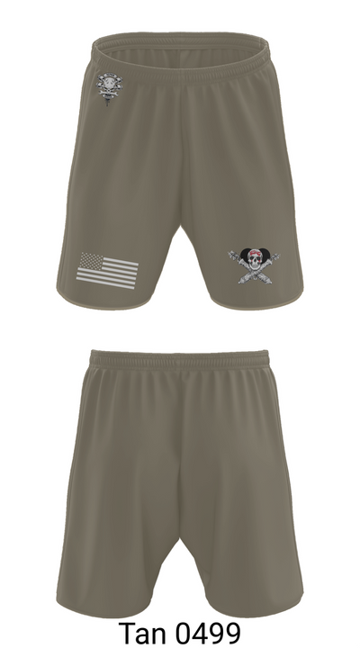 1-320th FAR FOX CO 66582202 Athletic Shorts With Pockets - 69