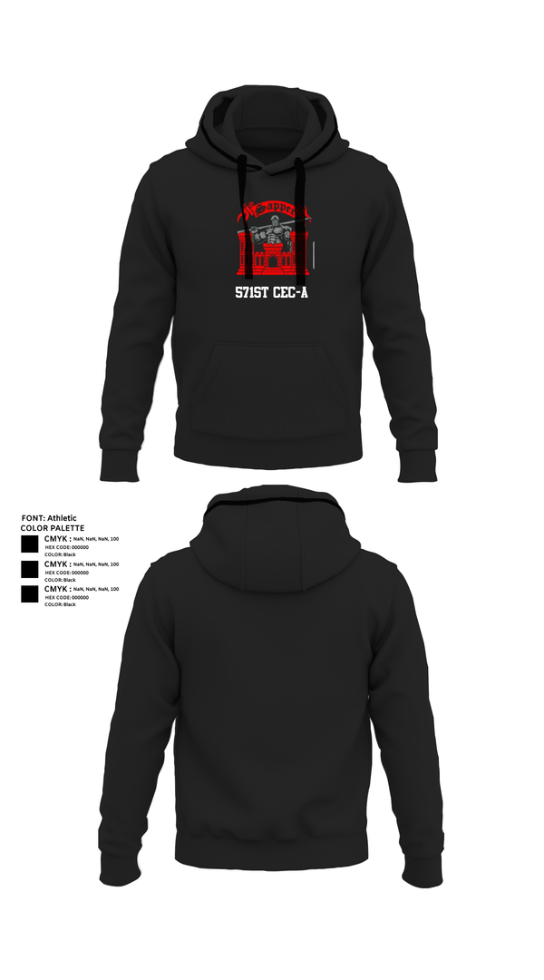 Hoodie, 571st CEC-A, , Teamtime, Team time, sublimation, custom sports apparel, team uniforms, spirit wear, spiritwear, sports uniforms, custom shirts, team store, custom team store, fundraiser sports, apparel fundraiser