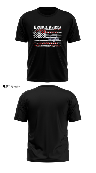 Short Sleeve Performance Shirt, Dugouts and Dingers, Baseball, Teamtime, Team time, sublimation, custom sports apparel, team uniforms, spirit wear, spiritwear, sports uniforms, custom shirts, team store, custom team store, fundraiser sports, apparel fundraiser