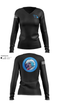 Space Company 60044463 Women's Long Sleeve V-neck Shirt - 21