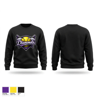 Diamonds of Talladega Crew Neck Sweatshirt - 2