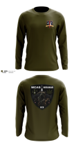 MCAS Miramar Military Working Dog Section Long Sleeve Performance Shirt - 21