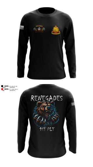 Long Sleeve Performance Shirt, Echo Company, , Teamtime, Team time, sublimation, custom sports apparel, team uniforms, spirit wear, spiritwear, sports uniforms, custom shirts, team store, custom team store, fundraiser sports, apparel fundraiser