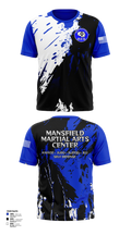 Mansfield Martial Arts Center Short Sleeve Rash Guard Shirt - 21