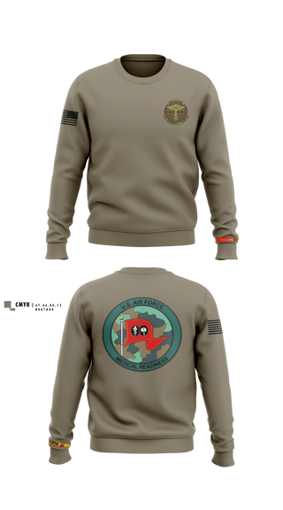 Crew Neck Sweatshirt, 452 ASTS, Air Force, Teamtime, Team time, sublimation, custom sports apparel, team uniforms, spirit wear, spiritwear, sports uniforms, custom shirts, team store, custom team store, fundraiser sports, apparel fundraiser