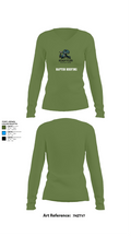 Raptor Roofing 26077645 Women's Long Sleeve V-neck Shirt - 19