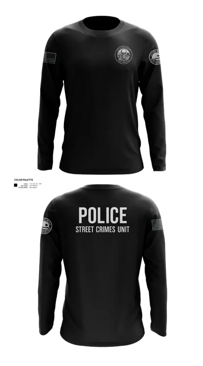 STREET CRIMES 66596550 Long Sleeve Performance Shirt 110