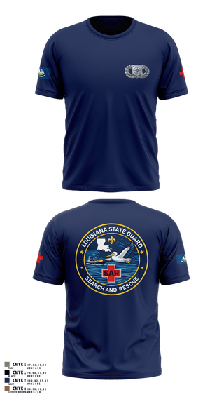 Short Sleeve Performance Shirt, Louisiana State Guard, Army, Teamtime, Team time, sublimation, custom sports apparel, team uniforms, spirit wear, spiritwear, sports uniforms, custom shirts, team store, custom team store, fundraiser sports, apparel fundraiser
