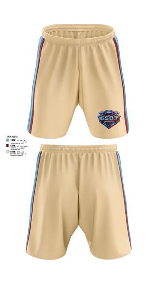 Athletic Shorts With Pockets, GSOT Sports, , Teamtime, Team time, sublimation, custom sports apparel, team uniforms, spirit wear, spiritwear, sports uniforms, custom shirts, team store, custom team store, fundraiser sports, apparel fundraiser