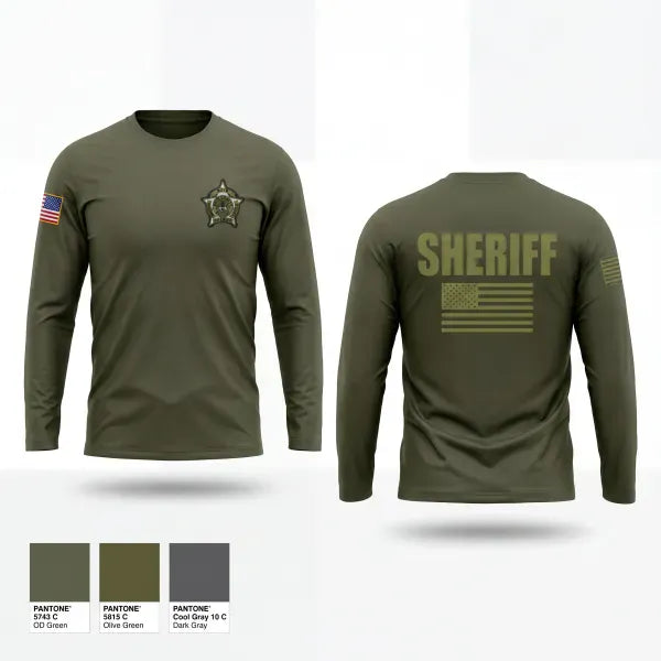 Long Sleeve Performance Shirt, Boyd county sheriff, Police, Teamtime, Team time, sublimation, custom sports apparel, team uniforms, spirit wear, spiritwear, sports uniforms, custom shirts, team store, custom team store, fundraiser sports, apparel fundraiser