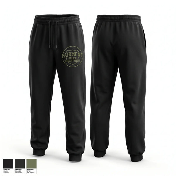 Sweatpants, Fairmont Police Department, Police, Teamtime, Team time, sublimation, custom sports apparel, team uniforms, spirit wear, spiritwear, sports uniforms, custom shirts, team store, custom team store, fundraiser sports, apparel fundraiser