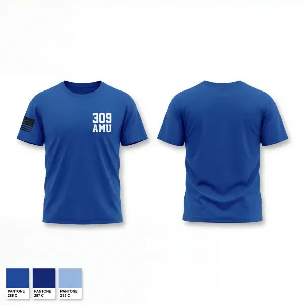 Old School Cotton Feel Shirt, 309 AMU, Air Force, Teamtime, Team time, sublimation, custom sports apparel, team uniforms, spirit wear, spiritwear, sports uniforms, custom shirts, team store, custom team store, fundraiser sports, apparel fundraiser