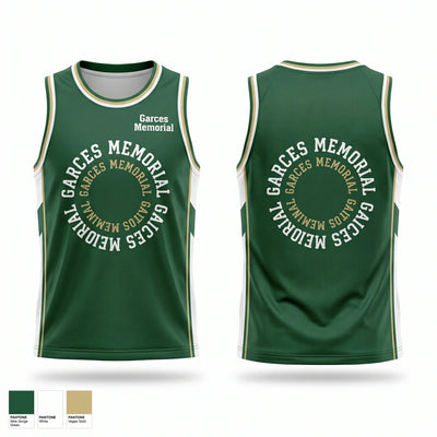 Garces Memorial Mens Basketball Jersey - 1