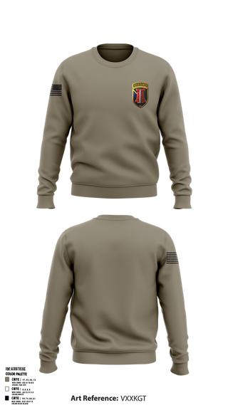 Crew Neck Sweatshirt, 204th MEB Mountaineers, Army, Teamtime, Team time, sublimation, custom sports apparel, team uniforms, spirit wear, spiritwear, sports uniforms, custom shirts, team store, custom team store, fundraiser sports, apparel fundraiser