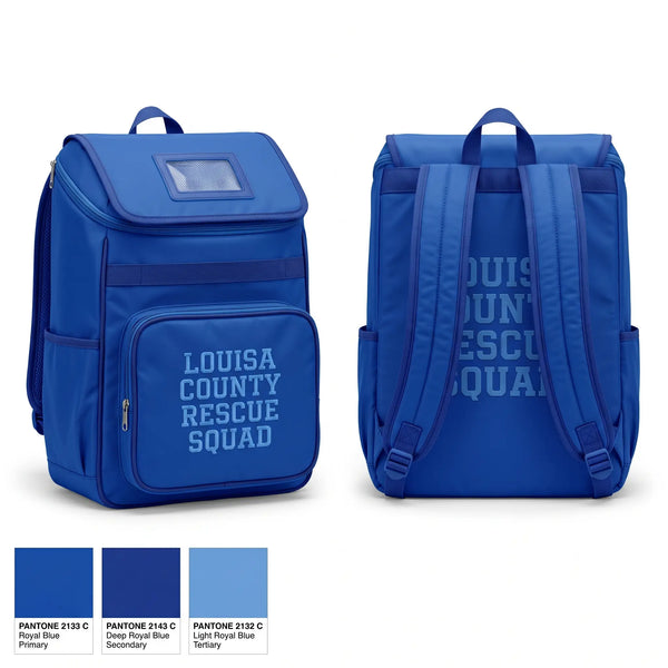 Gear Bag, Louisa County Rescue Squad, EMS/EMT, Teamtime, Team time, sublimation, custom sports apparel, team uniforms, spirit wear, spiritwear, sports uniforms, custom shirts, team store, custom team store, fundraiser sports, apparel fundraiser