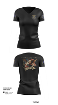 Philadelphia Police 64135919 Women's Short Sleeve V-neck Shirt - 101