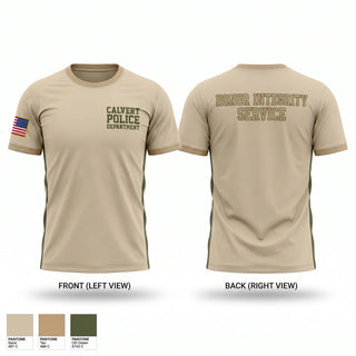 Old School Cotton Feel Shirt, CALVERT POLICE DEPARTMENT, Police, Teamtime, Team time, sublimation, custom sports apparel, team uniforms, spirit wear, spiritwear, sports uniforms, custom shirts, team store, custom team store, fundraiser sports, apparel fundraiser
