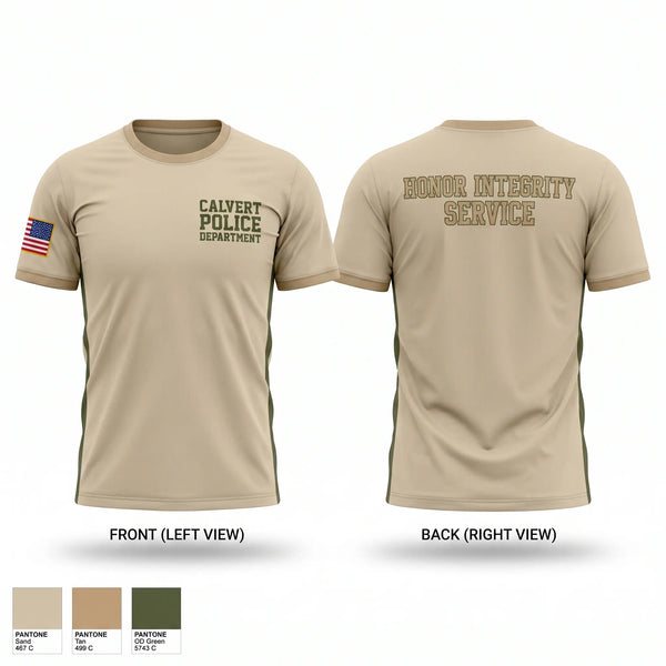 Old School Cotton Feel Shirt, CALVERT POLICE DEPARTMENT, Police, Teamtime, Team time, sublimation, custom sports apparel, team uniforms, spirit wear, spiritwear, sports uniforms, custom shirts, team store, custom team store, fundraiser sports, apparel fundraiser