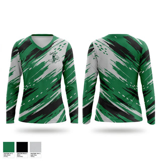 Womens Long Sleeve Vneck Shirt, Smithville Smithies, Baseball, Teamtime, Team time, sublimation, custom sports apparel, team uniforms, spirit wear, spiritwear, sports uniforms, custom shirts, team store, custom team store, fundraiser sports, apparel fundraiser