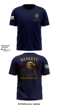 Baskett Transport LLC 45645919 Short Sleeve Performance Shirt - 27