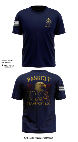 Short Sleeve Performance Shirt, Baskett Transport LLC, , Teamtime, Team time, sublimation, custom sports apparel, team uniforms, spirit wear, spiritwear, sports uniforms, custom shirts, team store, custom team store, fundraiser sports, apparel fundraiser