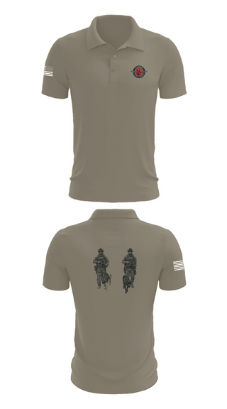Short Sleeve Performance Polo, K-9 Guardian Police Dog Services, Police, Teamtime, Team time, sublimation, custom sports apparel, team uniforms, spirit wear, spiritwear, sports uniforms, custom shirts, team store, custom team store, fundraiser sports, apparel fundraiser