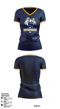Naches Valley Ranger Basketball Women's Short Sleeve V-neck Shirt - 3