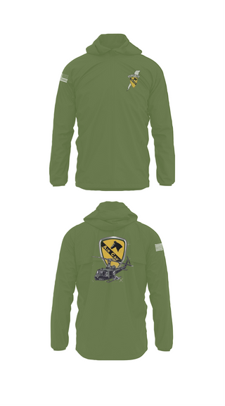 Windbreaker, 3227 aircav, Army, Teamtime, Team time, sublimation, custom sports apparel, team uniforms, spirit wear, spiritwear, sports uniforms, custom shirts, team store, custom team store, fundraiser sports, apparel fundraiser