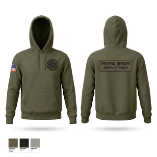 Hoodie, Federal bureau of prions, Police, Teamtime, Team time, sublimation, custom sports apparel, team uniforms, spirit wear, spiritwear, sports uniforms, custom shirts, team store, custom team store, fundraiser sports, apparel fundraiser