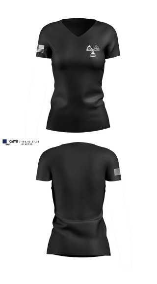 Womens Short Sleeve Vneck Shirt, NCR STC, Police, Teamtime, Team time, sublimation, custom sports apparel, team uniforms, spirit wear, spiritwear, sports uniforms, custom shirts, team store, custom team store, fundraiser sports, apparel fundraiser