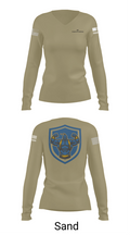 3rd Chemical Brigade H2F 36811155 Women's Long Sleeve V-neck Shirt - 97