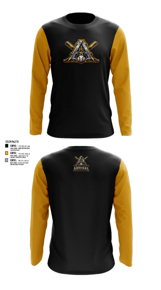Long Sleeve Performance Shirt, Steel City Arsenal, Baseball, Teamtime, Team time, sublimation, custom sports apparel, team uniforms, spirit wear, spiritwear, sports uniforms, custom shirts, team store, custom team store, fundraiser sports, apparel fundraiser