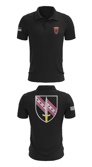 Short Sleeve Performance Polo, 6/54th Security Force Assistance Brigade, , Teamtime, Team time, sublimation, custom sports apparel, team uniforms, spirit wear, spiritwear, sports uniforms, custom shirts, team store, custom team store, fundraiser sports, apparel fundraiser
